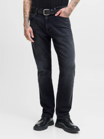 Прямые джинсы JACK & JONES модель 12278247_Black Denim Фото