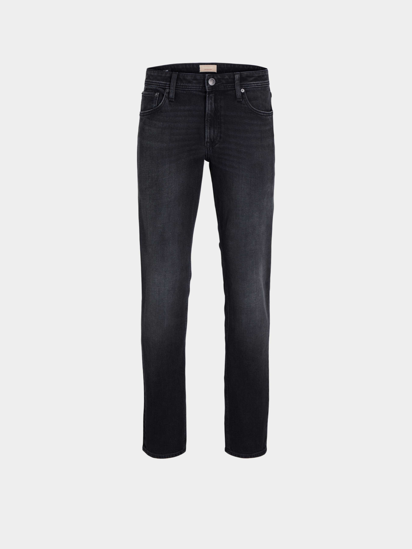 Прямые джинсы JACK & JONES модель 12278247_Black Denim Фото