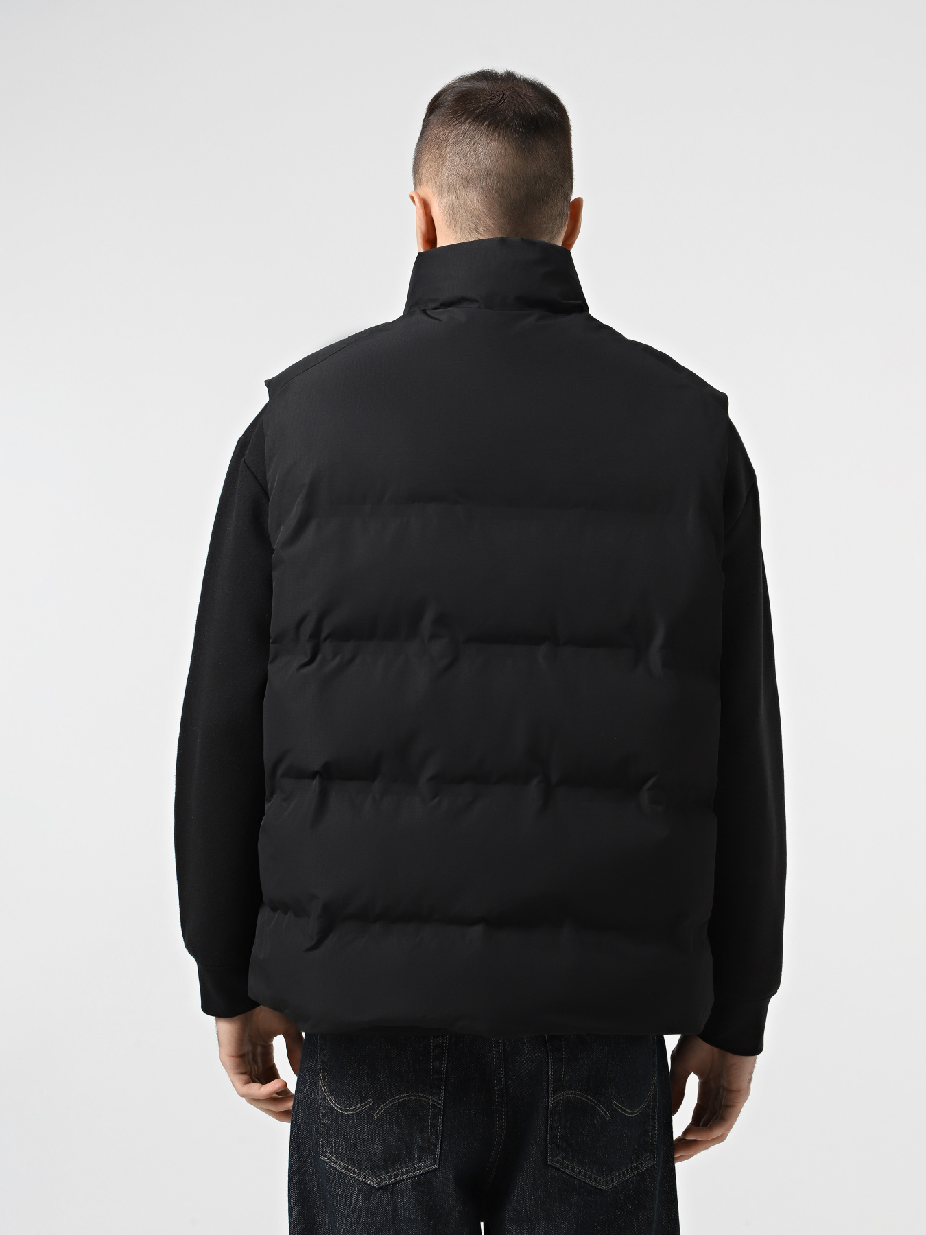 Жилет с утеплителем JACK & JONES модель 12278751_Black Фото