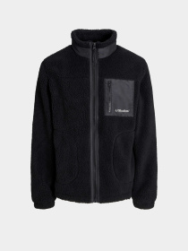 Куртка-шерпа JACK & JONES модель 12278784_Black Куртка-шерпа JACK & JONES модель 12278784_Black Фото