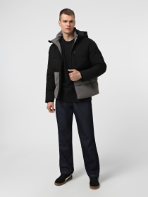 Демисезонная куртка JACK & JONES модель 12278792_Castlerock BLACK BLOCKING Фото