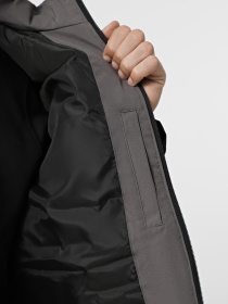 Демисезонная куртка JACK & JONES модель 12278792_Castlerock BLACK BLOCKING Фото