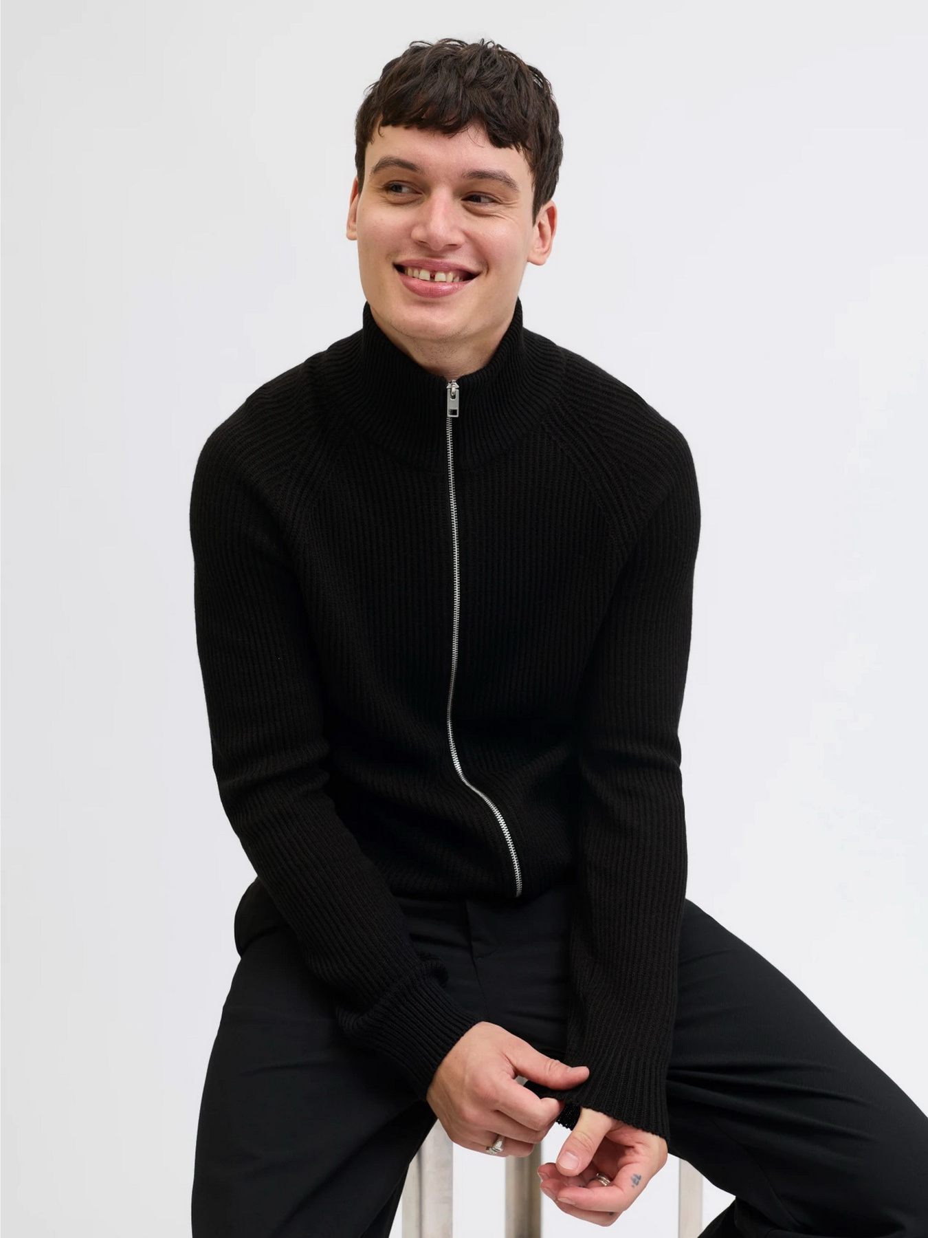 Кардиган JACK & JONES модель 12278920_Black Фото