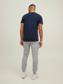 Джоггеры JACK & JONES модель 12212170_Light Grey Melange Фото