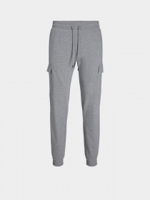 Джоггеры JACK & JONES модель 12212170_Light Grey Melange Фото