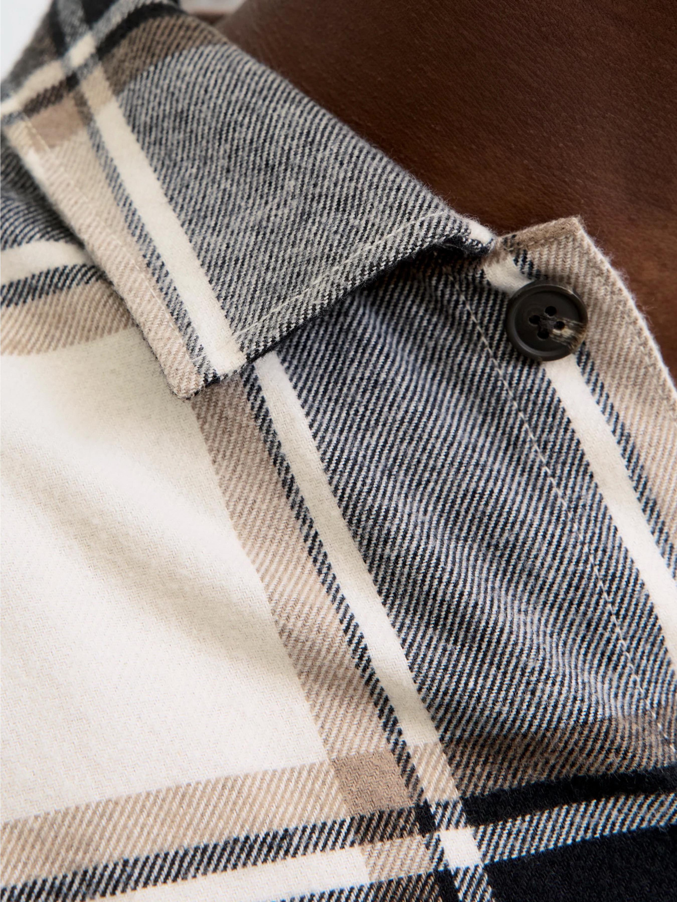 Рубашка в клетку JACK & JONES модель 12278969_Crockery Фото