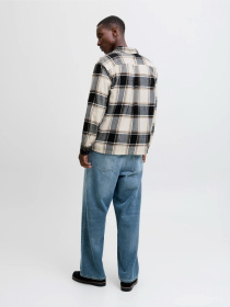 Рубашка в клетку JACK & JONES модель 12278969_Crockery Фото