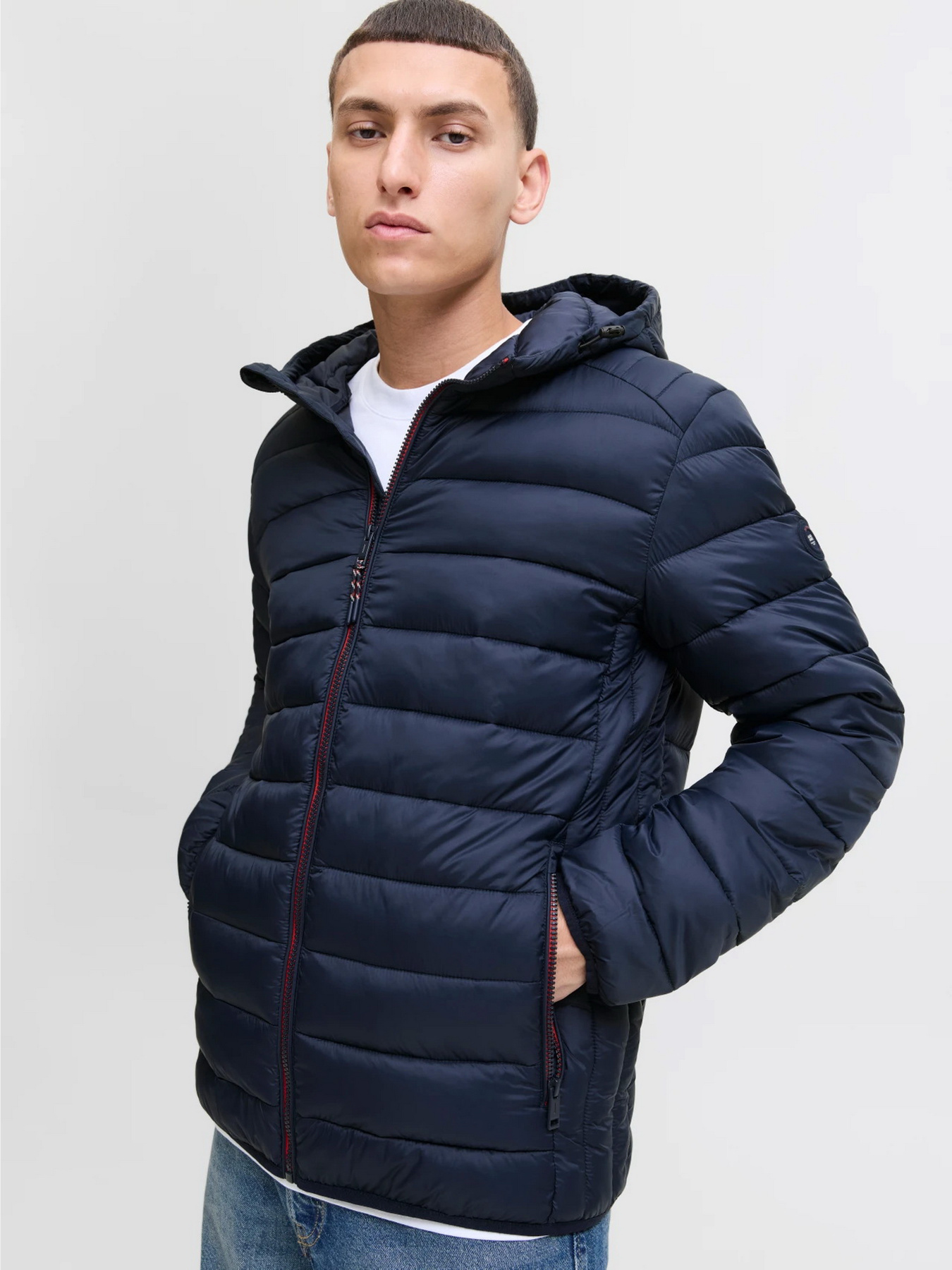 Демисезонная куртка JACK & JONES модель 12280970_Sky Captain Фото