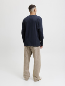 Лонгслив JACK & JONES модель 12278510_Sky Captain Фото