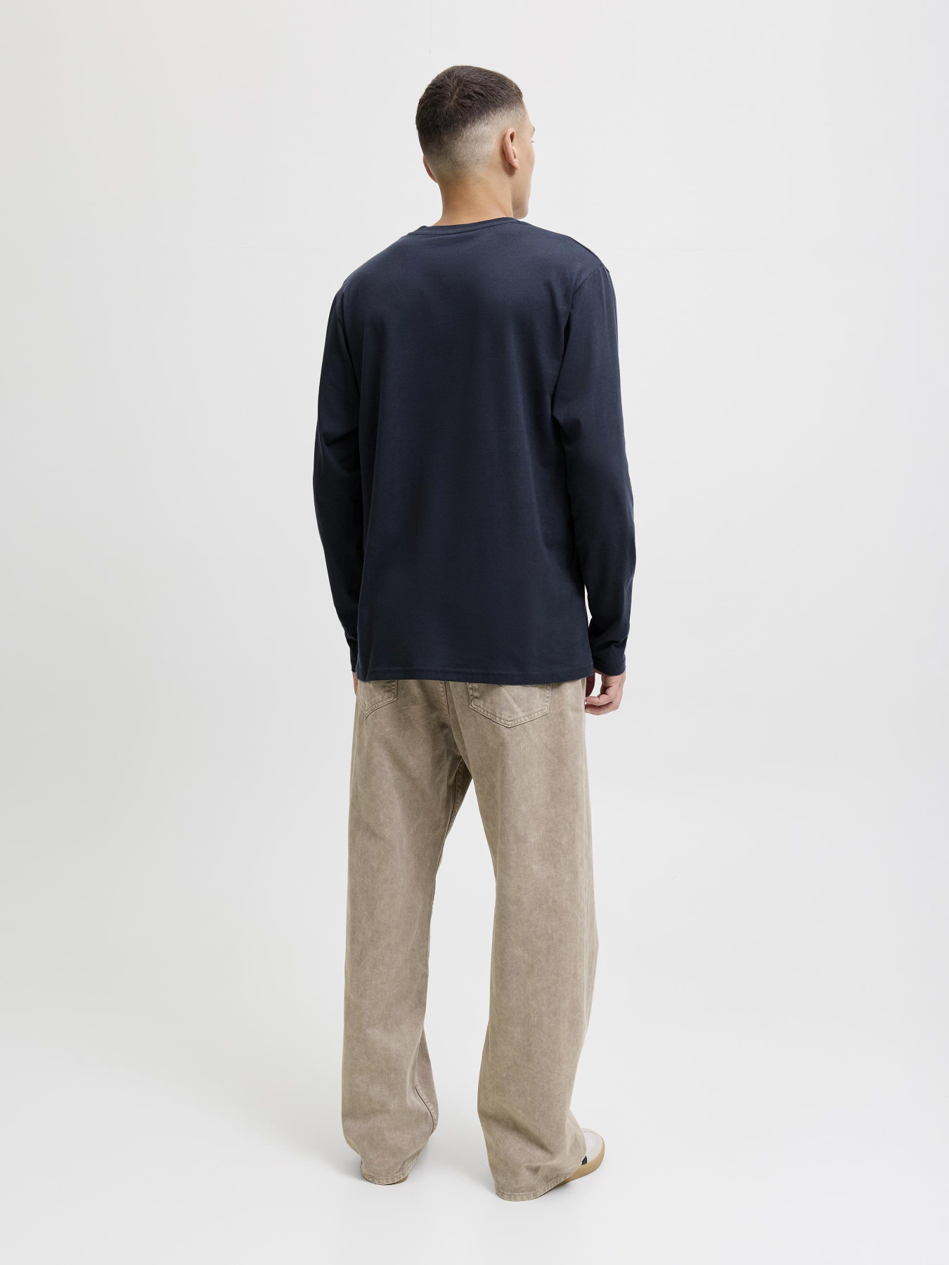 Лонгслів JACK & JONES модель 12278510_Sky Captain Фото