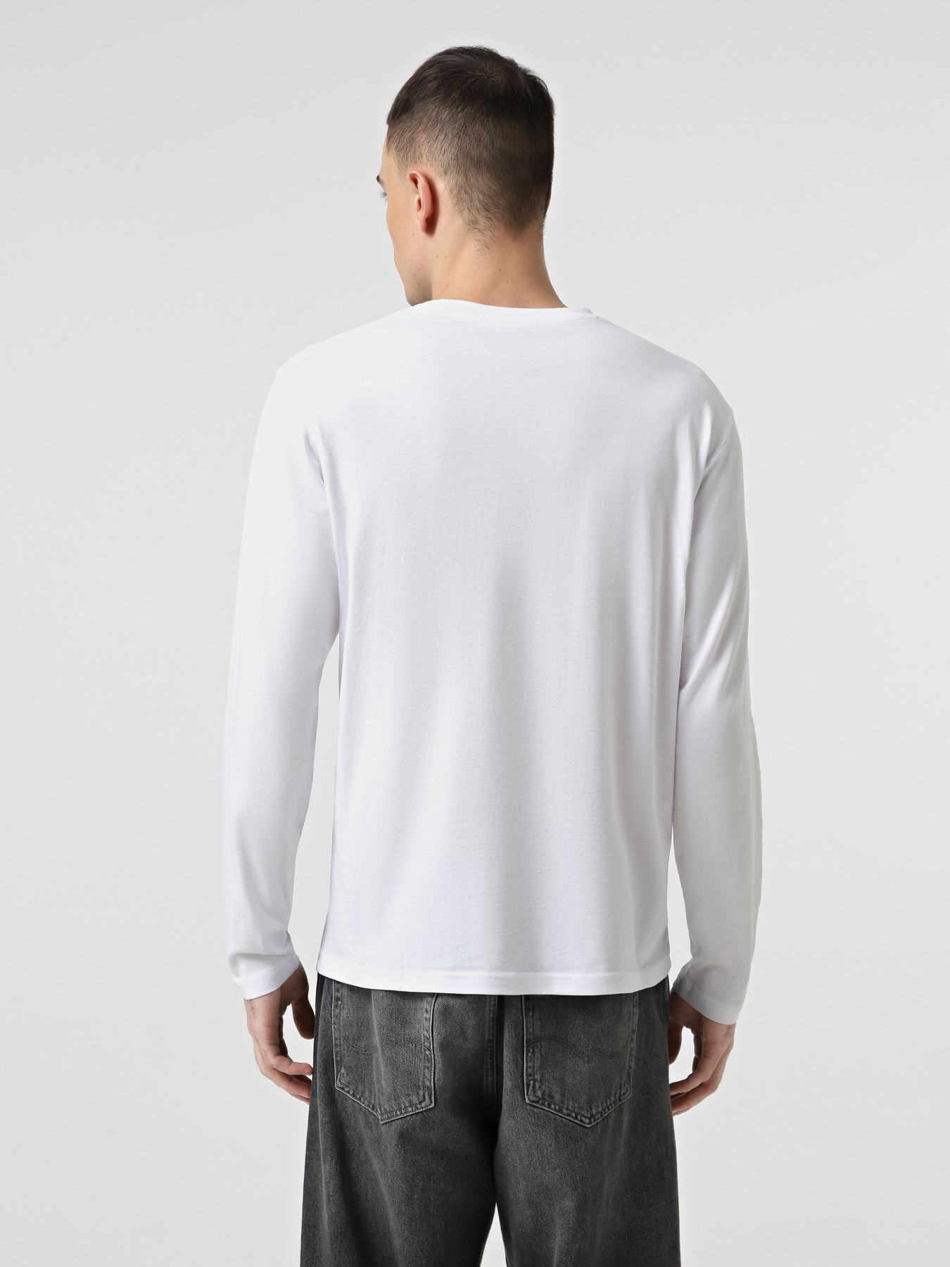 Лонгслив JACK & JONES модель 12278510_White Фото