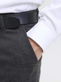 Чиносы JACK & JONES модель 12279659_Dark Grey HERRINGBONE Фото