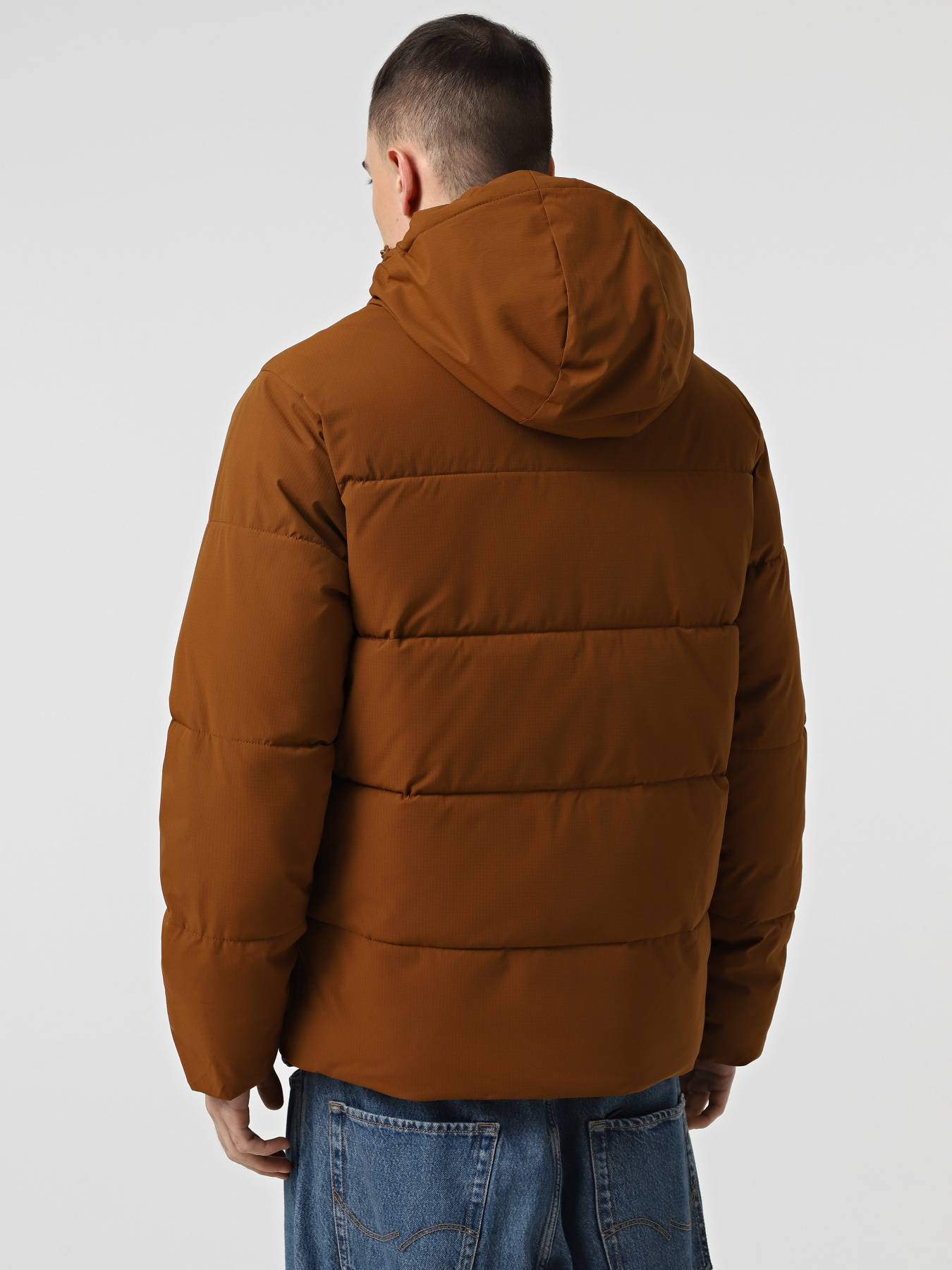 Куртки та дублянки JACK & JONES GLOBAL PUFFER JACKET модель 12283517_Monks Robe Фото