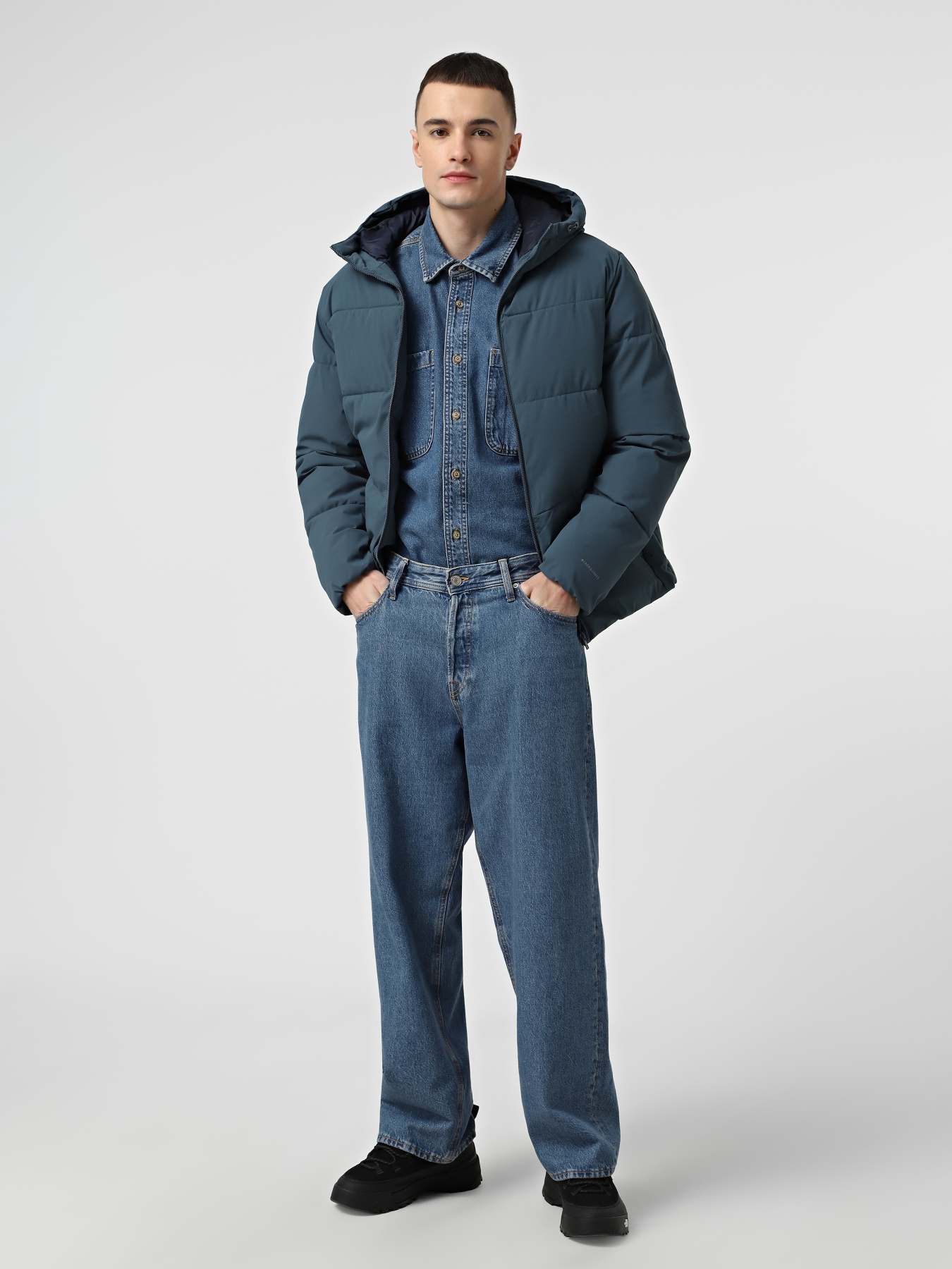 Зимняя куртка JACK & JONES модель 12283517_Orion Blue Фото