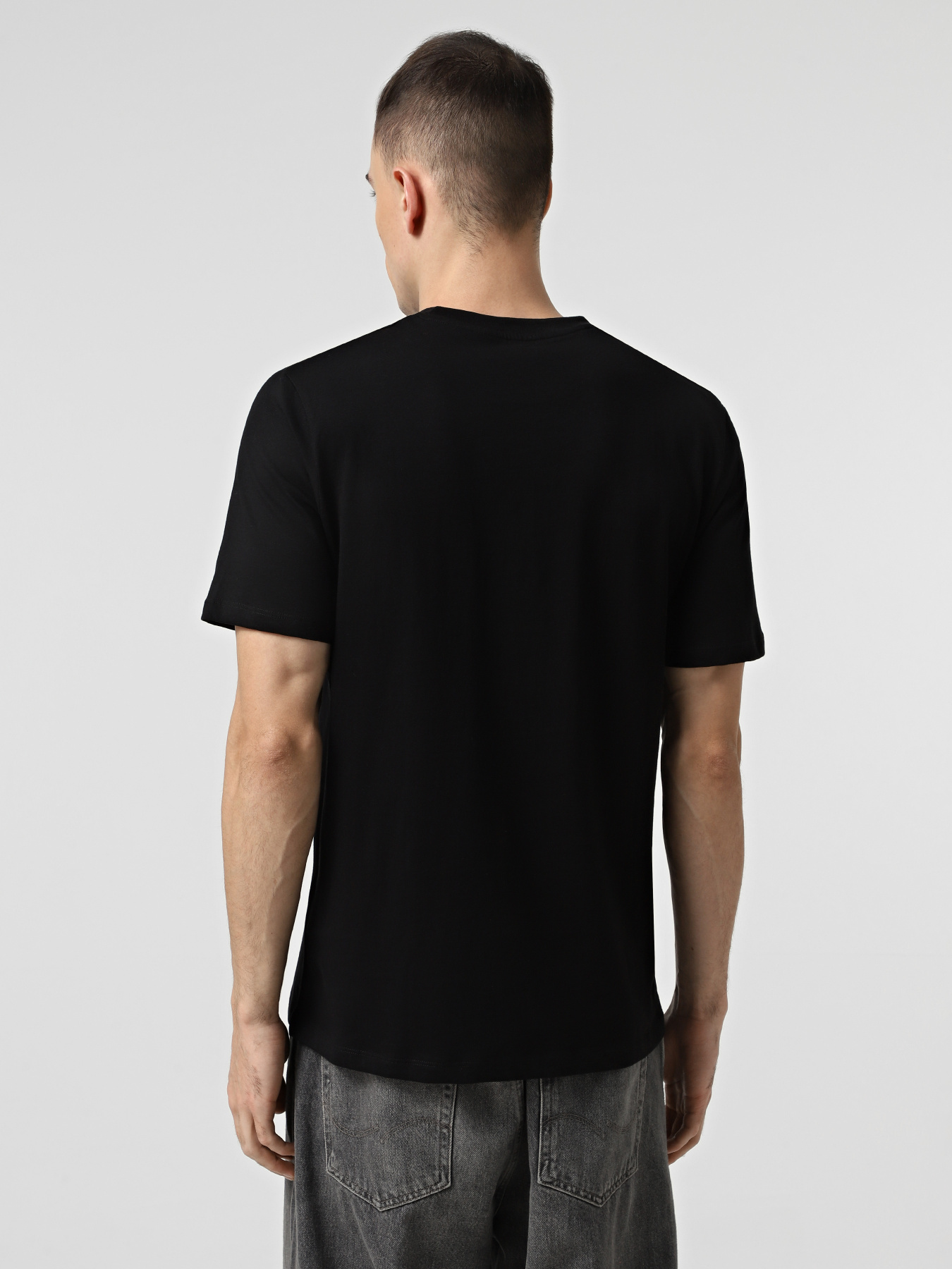 Футболка JACK & JONES модель 12284423_Black Фото