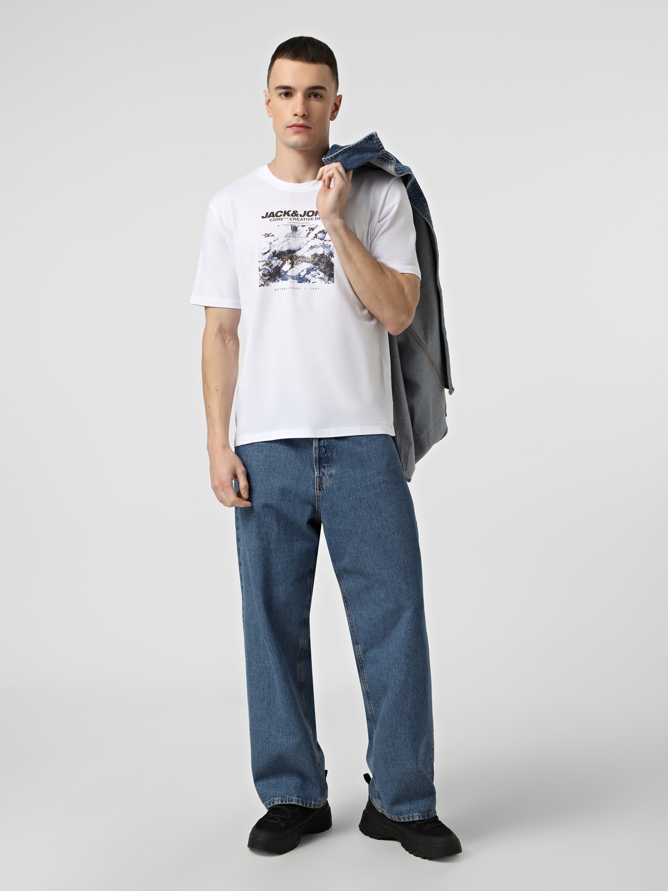 Футболка JACK & JONES модель 12284423_Bright White Фото