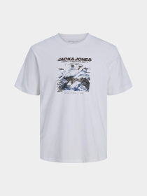 Футболка JACK & JONES модель 12284423_Bright White Фото