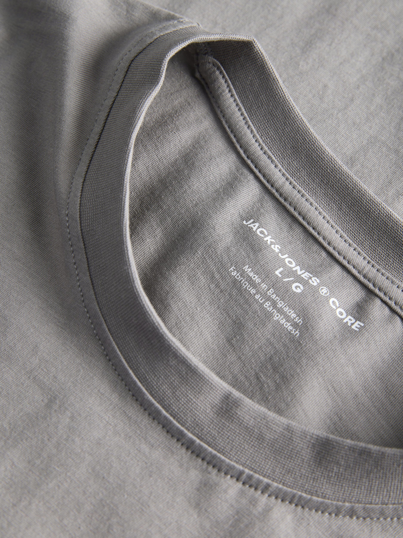 Футболка JACK & JONES модель 12284423_Gray Flannel Фото