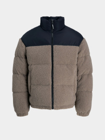 Зимняя куртка JACK & JONES модель 12286050_Desert Taupe BLOCKING Фото