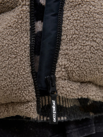 Куртка-шерпа JACK & JONES модель 12286050_Desert Taupe BLOCKING Фото