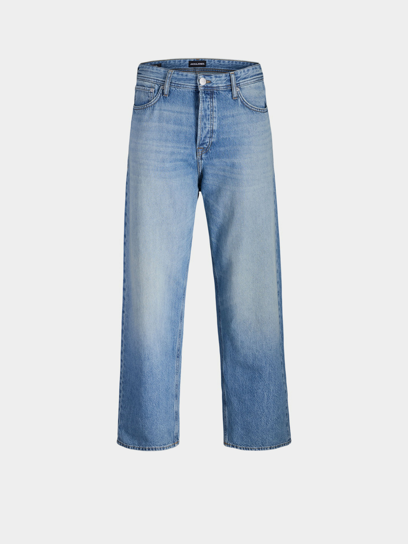 Широкие джинсы JACK & JONES модель 12287743_Blue Denim SDL JJ 2261 Фото