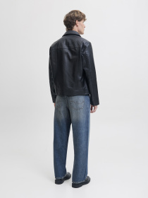 Широкие джинсы JACK & JONES модель 12287743_Blue Denim SDL JJ 2261 Фото