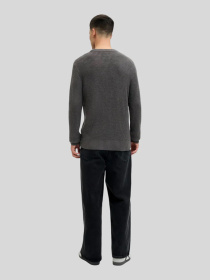 Джемпер JACK & JONES модель 12287594_Asphalt Фото