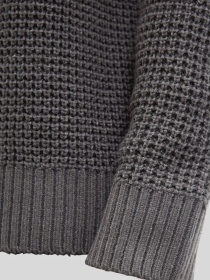 Джемпер JACK & JONES модель 12287594_Asphalt Фото