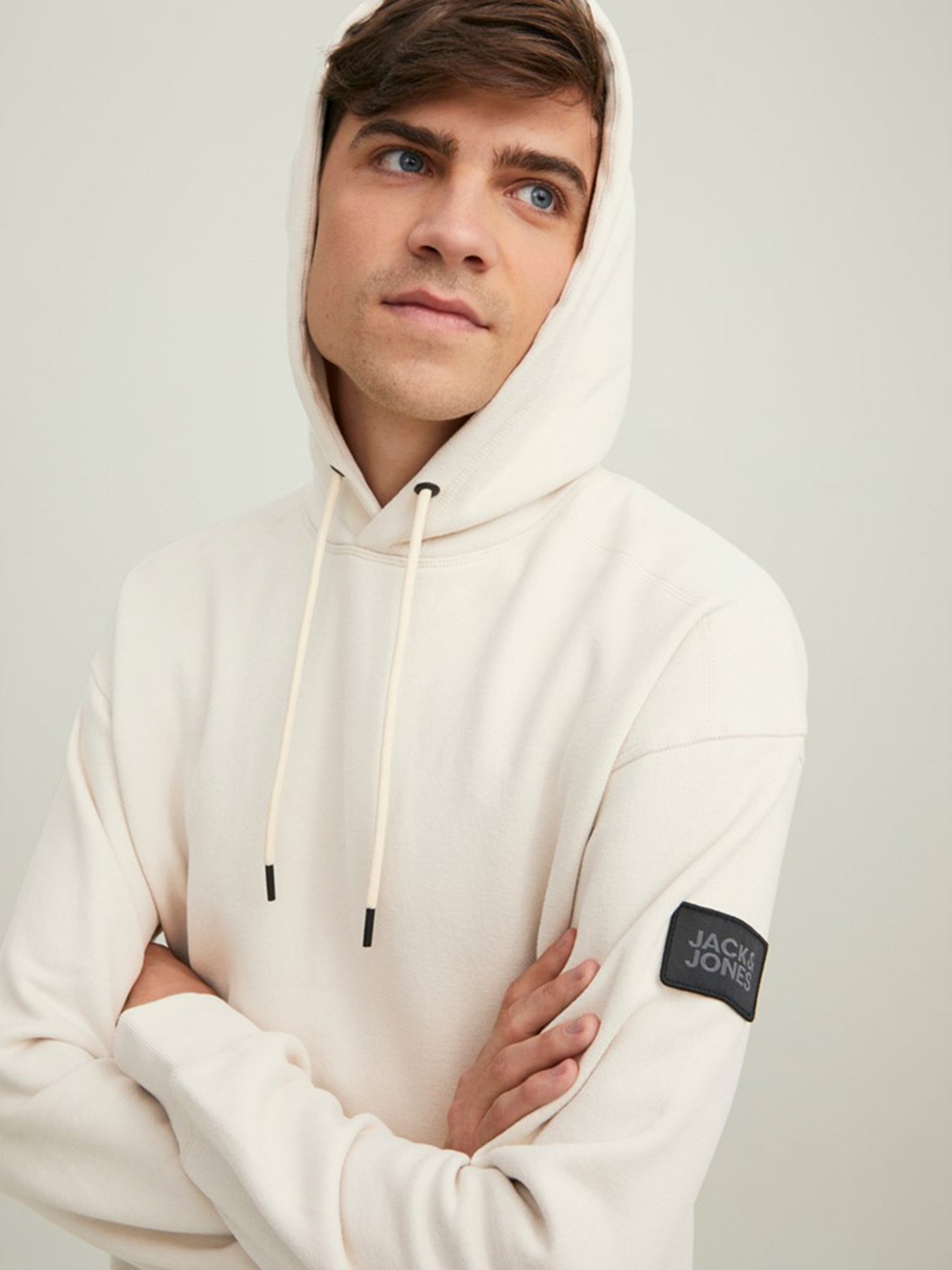 Худи JACK & JONES модель 12216342_Moonbeam Фото