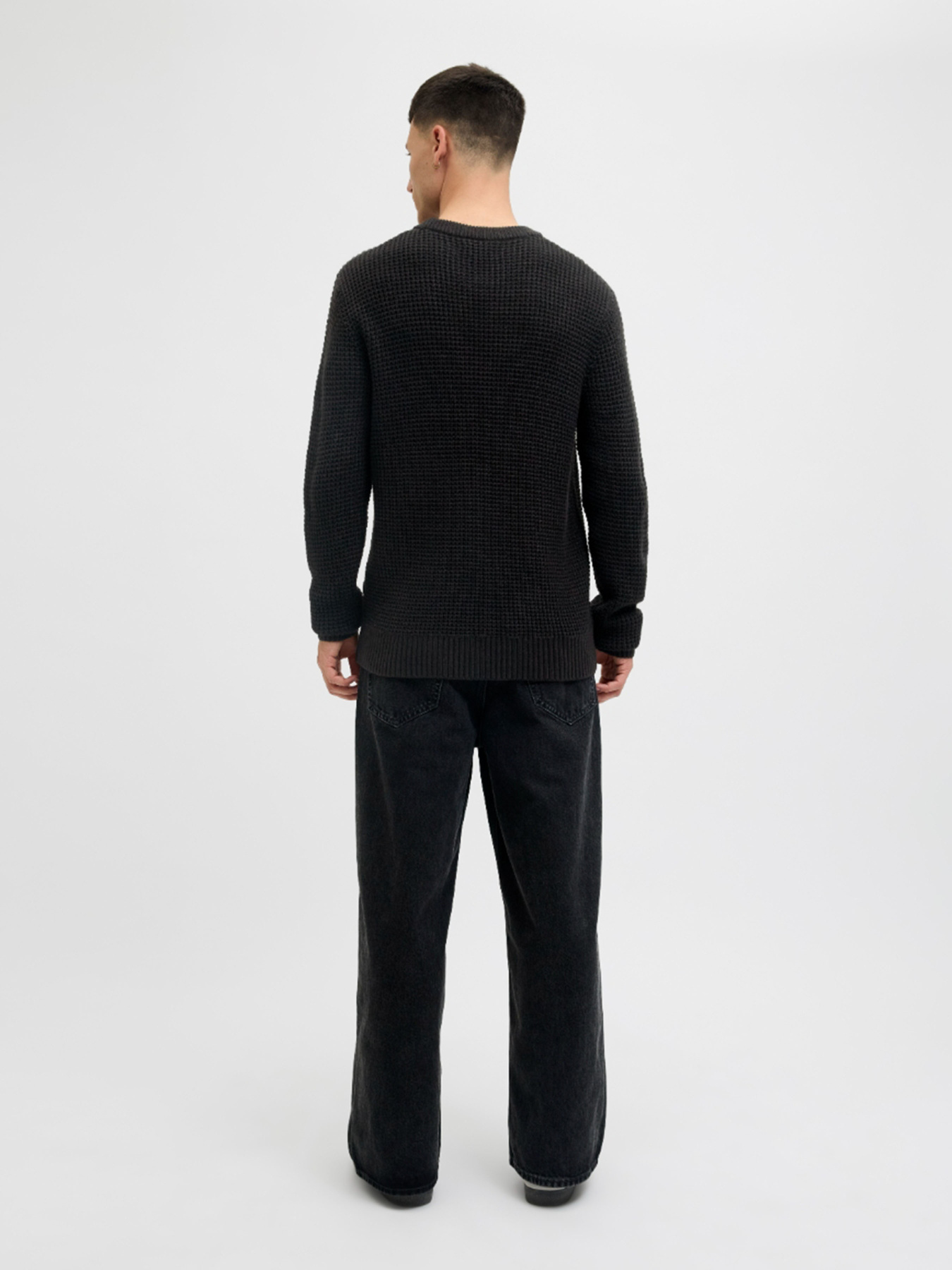 Джемпер JACK & JONES модель 12287594_Black Фото