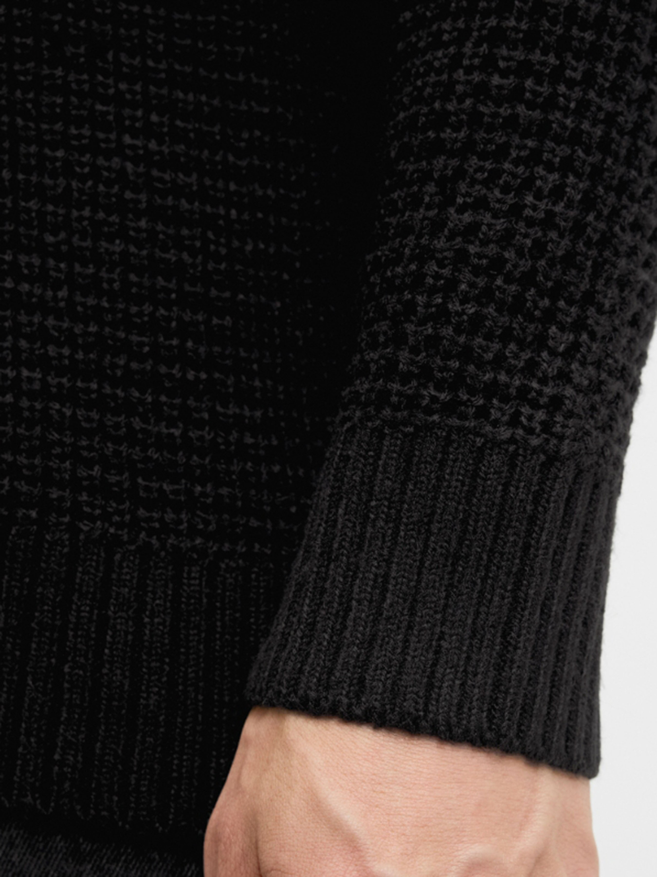 Джемпер JACK & JONES модель 12287594_Black Фото