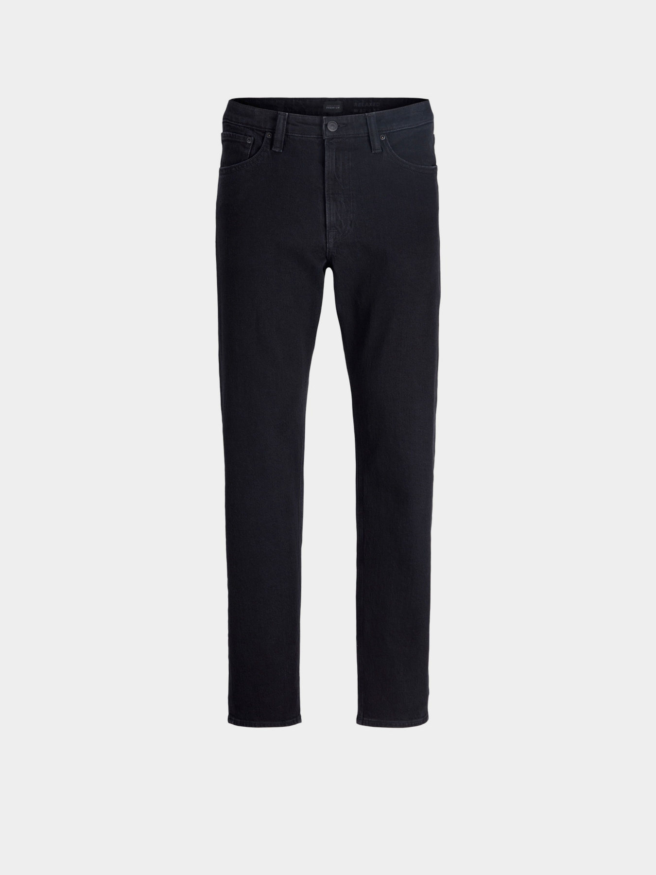 Прямые джинсы JACK & JONES модель 12287740_Black Denim Фото