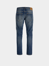 Прямые джинсы JACK & JONES модель 12287751_Blue Denim MID BLUE Фото