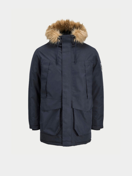 Парка JACK & JONES модель 12279267_Dark Navy TIPPING Фото