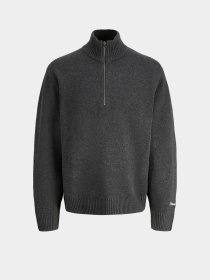 Джемпер JACK & JONES модель 12282749_Dark Grey Melange Фото