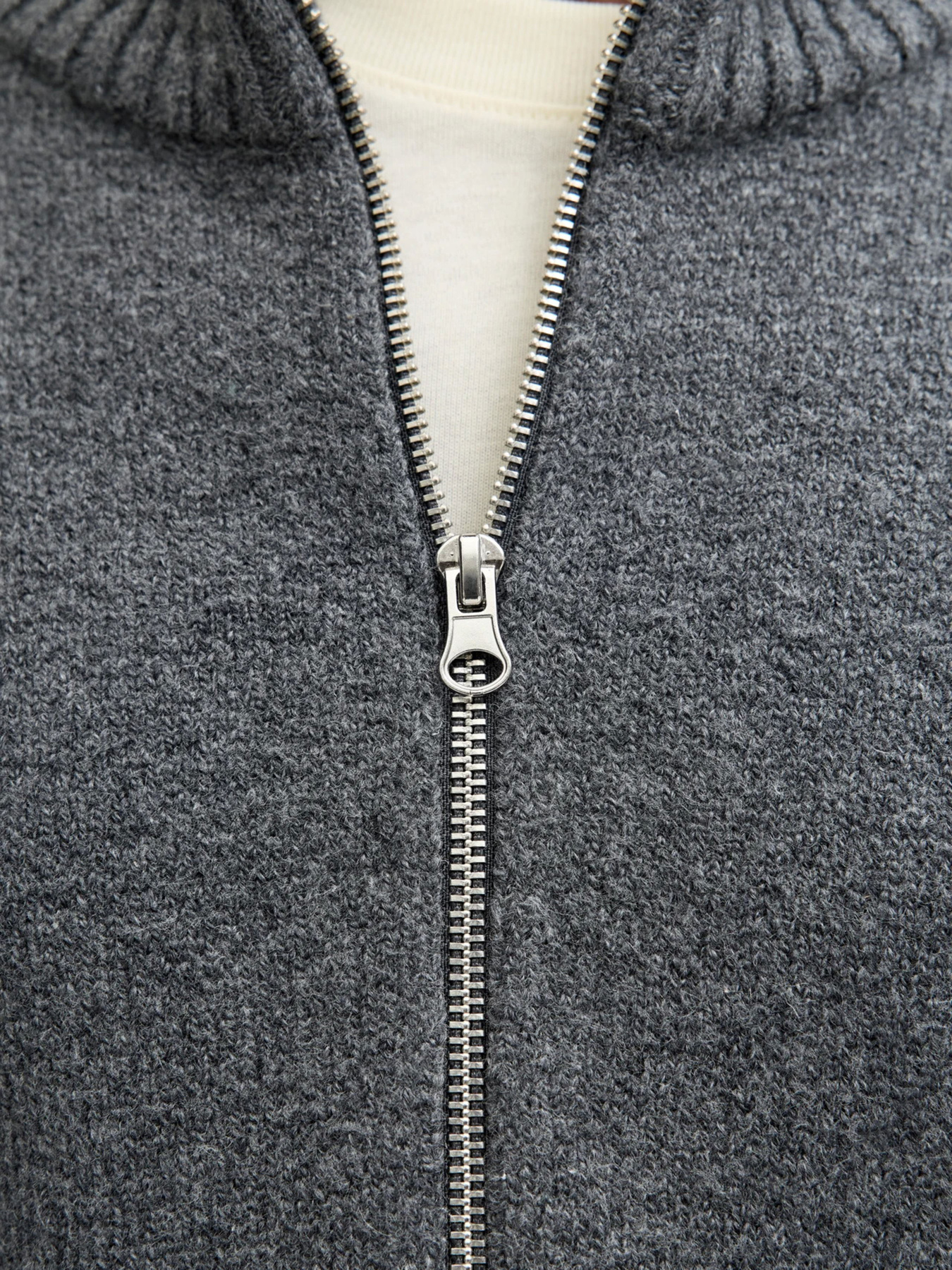 Джемпер JACK & JONES модель 12282749_Dark Grey Melange Фото