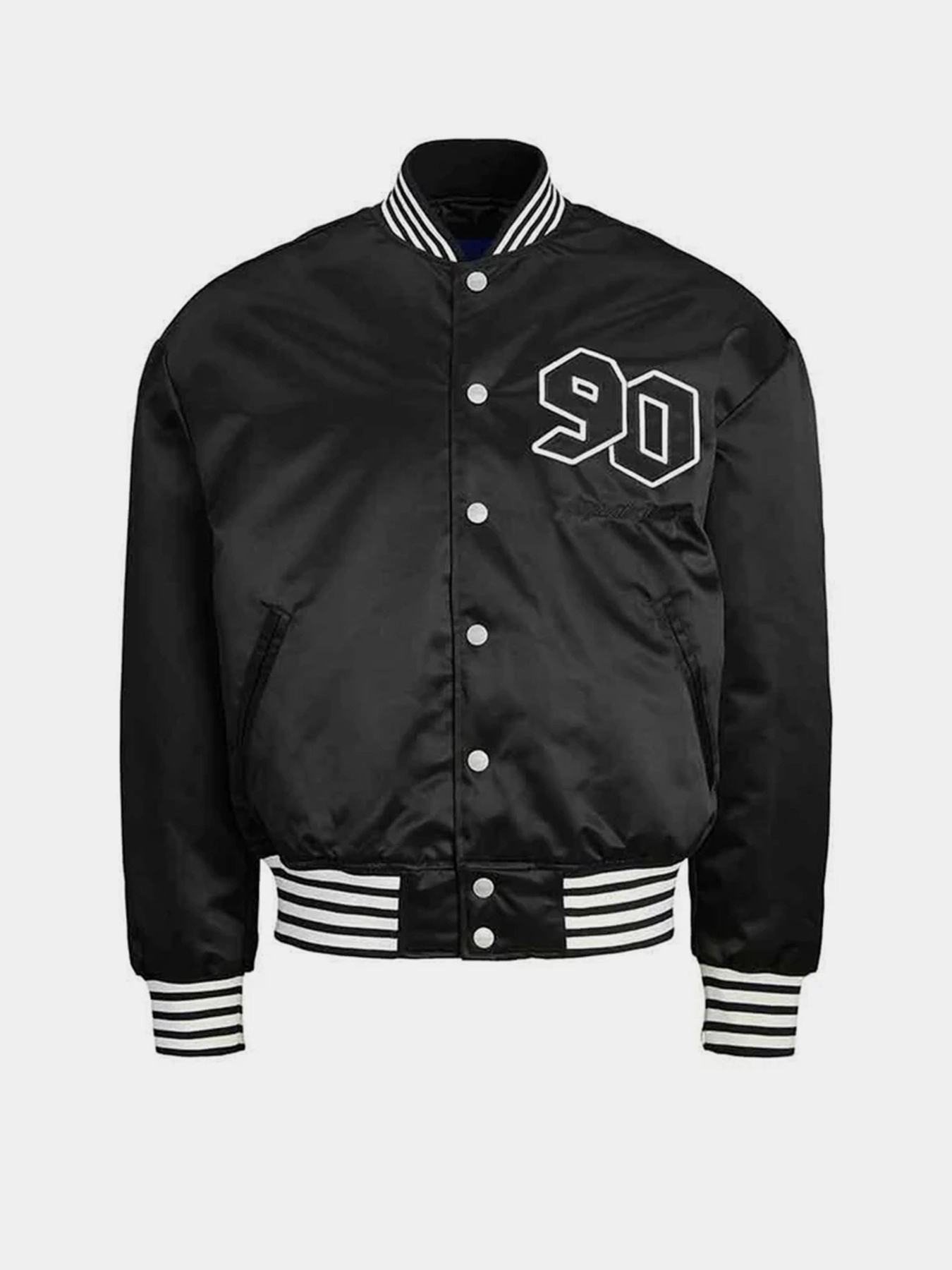 Бомбер JACK & JONES модель 12282953_Black Фото