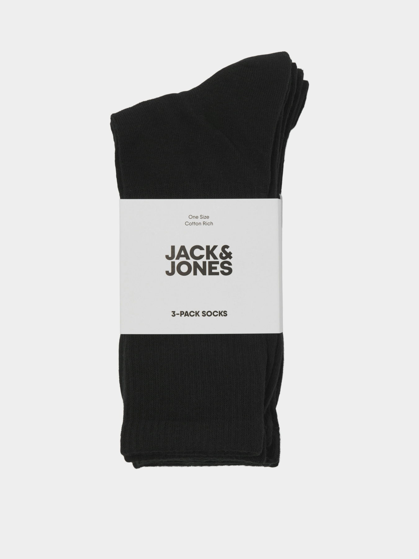 JACK & JONES модель 12260081_Black Black - Black Фото