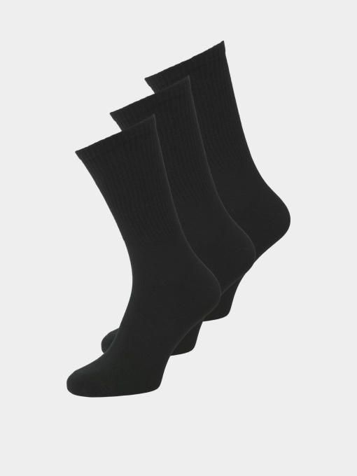 Носки и гольфы JACK & JONES CHARLES TENNIS SOCK модель 12260081_Black Black - Black Фото