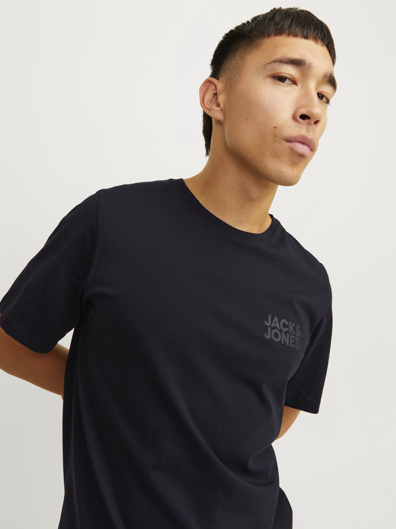 JACK & JONES 12151955_Black Small Print/Black модель 12151955_Black Small Print/Black Фото