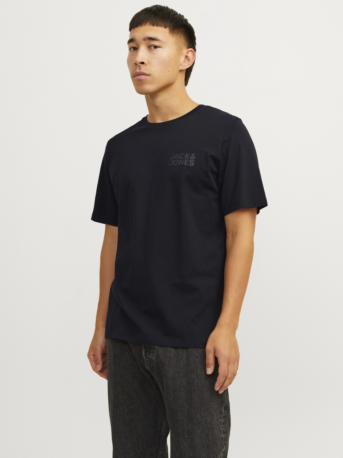 JACK & JONES 12151955_Black Small Print/Black модель 12151955_Black Small Print/Black Фото