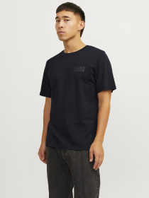 JACK & JONES 12151955_Black Small Print/Black модель 12151955_Black Small Print/Black Фото