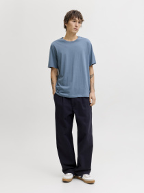 Футболки и поло JACK & JONES ORGANIC BASIC TEE модель 12156101_Blue Mirage Фото