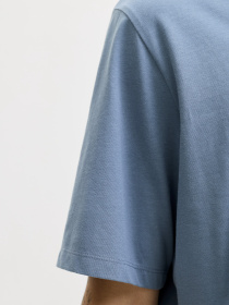 Футболка JACK & JONES модель 12156101_Blue Mirage Фото