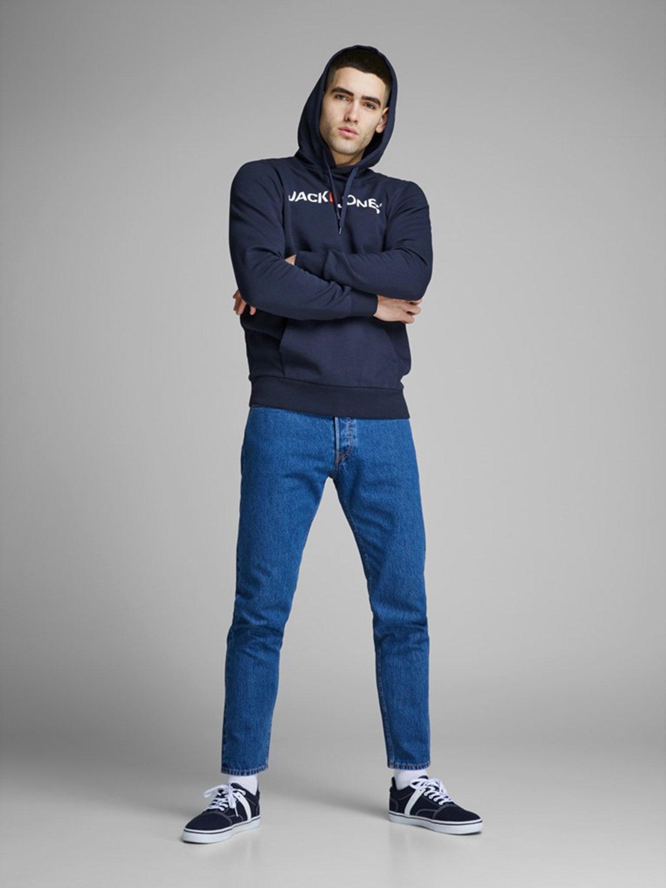 Худі JACK & JONES модель 12137054_Navy Blazer Фото