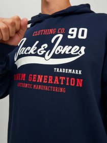 Худи JACK & JONES модель 12210824_Navy Blazer Фото