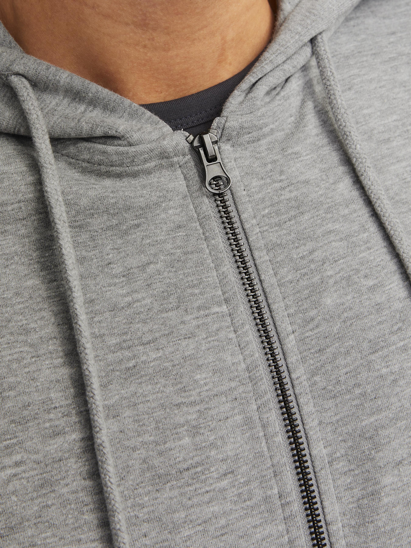 Кофта JACK & JONES модель 12181901_Light Grey Melange REG Фото