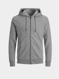 Кофта JACK & JONES модель 12181901_Light Grey Melange REG Фото