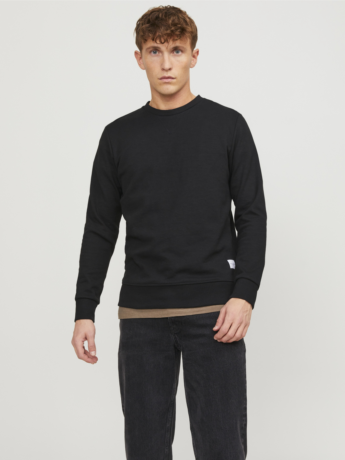 Свитшот JACK & JONES модель 12181903_Black REG Свитшот JACK & JONES модель 12181903_Black REG Фото