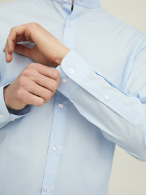 Сорочка повсякденна JACK & JONES модель 12205921_Cashmere Blue Сорочка повсякденна JACK & JONES модель 12205921_Cashmere Blue Фото